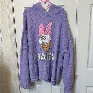 Daisy Disney Fuzzy Hoodie - 2X